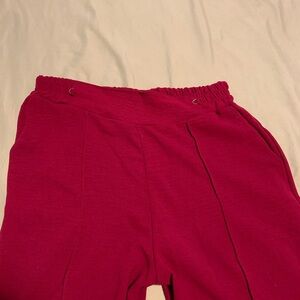 Wide leg pull on pant